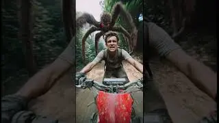 POV: I Didn&rsquo;t Know a Giant Spider Was Chasing Me&hellip; #Shorts #Viral #horror #scary #spider