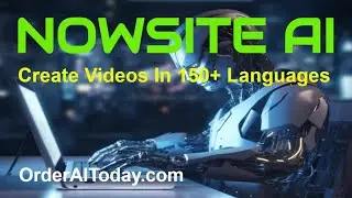 NOWSITE AI: Create Videos In 150+ Languages, In Your Voice!