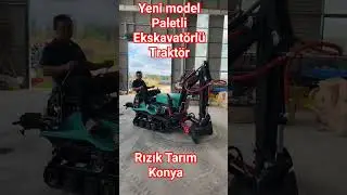Grace Marka Ekskavat&ouml;rl&uuml; Paletli Trakt&ouml;r #automobile #tarım #&ccedil;ift&ccedil;i