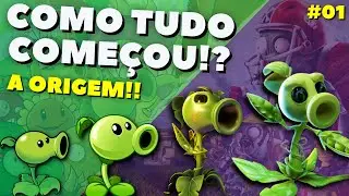 A HIST&Oacute;RIA COMPLETA DE PLANTS VS ZOMBIES | Parte #01 | Todos os JOGOS (PT-BR)