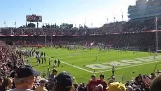 Stanford and Cal  Football Entrance 