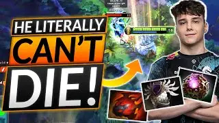 NEW BUILD Makes This Hero UNKILLABLE (Pro Tips) - Dota 2 Earth Spirit Mid Lane Guide