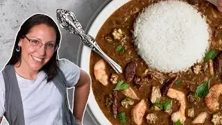 Seafood and Andouille Sausage Gumbo Recipe Cook-A-Long