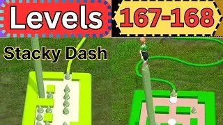 🎮Stacky Dash Game🧍Levels 167-168 Android 🪵IOS #stacydashgame #gameplay #shortspakistan