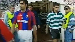 Bologna vs Sporting CP UEFA Cup 1998-99 PARTITA COMPLETA 2-1