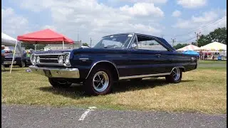 1967 Plymouth Belvedere GTX Survivor 440 Engine 4 Speed in Blue on My Car Story with Lou Costabile