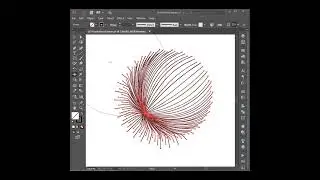 วิธีทำดอกแดนดิไลออนบานใน Illustrator | How to Make Dandelions Flower in Adobe Illustrator #Shorts