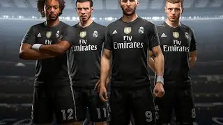 Pes 19 Real Madrid New patch version 2.3.3.All teams 18-19 with real logos and names.High graphics.
