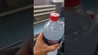 Лазерная маркировка бутылок с минеральной водой