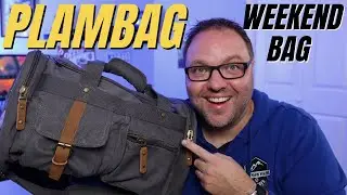 Plambag Canvas Overnight Duffle Bag Overview