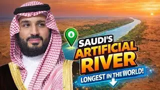 Saudi Arabia&rsquo;s Artificial River: Longer Than the Nile? 🌊 | Mega Project Explained