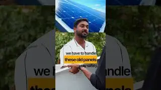 Old Solar Panels Are Fragile ⚠️ | Avoid 20% Power Loss #solar #panel #solartips #solarenergy #shorts