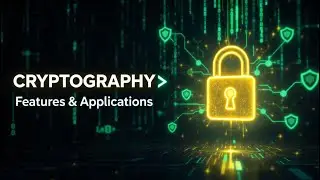 &ldquo;Cryptography Explained in Hindi 🔐 | Introduction, Features & Applications | Learn With Surya&rdquo;