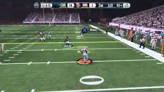 FLAGGED ON INSANELY LUCKY RUN! -Madden NFL 16 1v1 vs friend play now