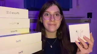 ASMR | Apple Box Tapping and Scratching 📱🍎