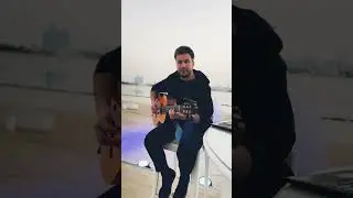 Ed sheeran  - perfect 🧡 ❤️ 🇦🇪 🎶🎵🎸 #dubai #guitar #music #sunset #palm_jumeirah #livemusic #cover