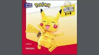 Pikachu Instructions | Pok&eacute;mon | Bloks | Manual | HNT94 | MEGA Construx |