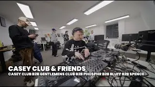 Dazed Muzic | In The Office With: Casey Club b2b Gentlemens Club b2b Bluff b2b Phosphr b2b Spence