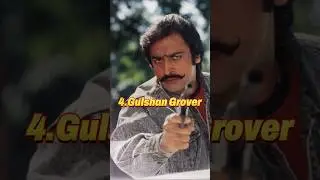 Top 10 Bollywood Villain of 90's🔥 #bollywood #hindi Movies