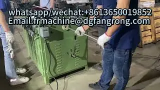 metal aluminum tube horizontal type straightening#machine #factory #copper #carbonsteel #metal