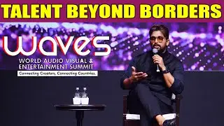 Allu Arjun In Conversation with Barun Das | Global Summit Waves 2025 | TFPC
