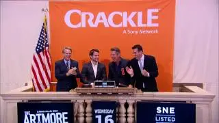 The Art of More &ndash; Dennis Quaid, Cary Elwes & Christian Cooke ring the NYSE Closing Bell &ndash; Crackle