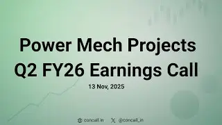 Power Mech Projects Q2 FY26 Earnings Conference Call | Concall.in