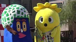 ステージ幕間のきくちくん ご当地キャラ博in彦根 2018 2日目