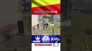 CRAZY 1 VS 3 🥵 ☠️ || KANNADA STREAMER || BEST GAMEPLAY || #bgmi #gamer #streamer #gameplay #kannada