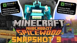 Minecraft 26.1: [Snapshot 9] SpiceWood NADCHODZI? Aktualizacja SILNIKA! KOLORY BLOK&Oacute;W!