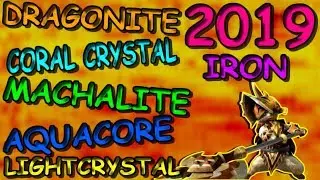 Monster Hunter Ore Route: Dragonite, Machalite, Coral, Iron & Lightstone