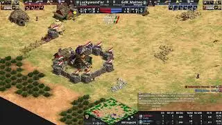 Road to Hidden Cup Italia - Silver league - Matteo vs Luckywonder [Aoe2 - Torneo Ita]