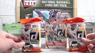 2018 Donruss Football Retail Break: 1 Blaster Box & 2 Rack Packs