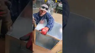 Sheet metal shop #hvac #ductwork #maryland #sheetmetal #howto #work #bluecollar #gopro