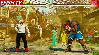 Ed vs Balrog (Hardest AI) - Street Fighter V