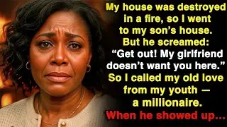 My house burned down&hellip; I went to my son for help  What he did next broke my heart