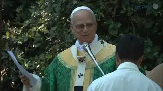 Papa Leone XIV celebra la prima Messa per la Custodia del Creato a Castel Gandolfo