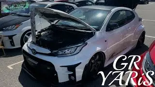 TOYOTA GR YARiS in YARIS OWNERS' MEETING 2025 S-BIRD VERZ-WHEELS ヴェルズホイール　ヤリス