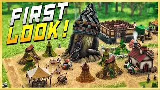 FIRST LOOK / NEW Fantasy Colony Building Game - Distant Kingdoms Gameplay