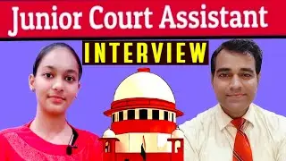 Supreme Court JCA Interview 2023 | Junior junior assistant interview | PD Classes