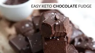 This Keto Fudge is what low carb dreams are made of!