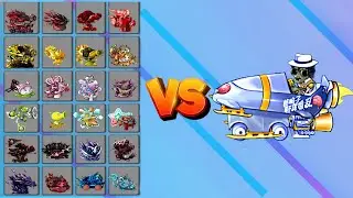Swift White Dancer King Ice Car Zombie vs Ultimate Plants and Mods | PvZ Fusion 3.2.1