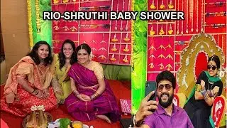 Rio Raj - Shruthi Baby Shower Ceremony With Family And Friends | Actor Rio Wife Pregnancy