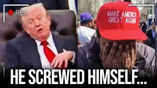 Trump CAUGHT ASLEEP as MAGA TURNS ON HIM