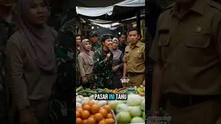 Preman Pasar Merajalela, TNI Kowad Semprot Kepala Pasar❗#shorts #tni #viral