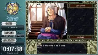 Falcom RTA Second Chapter &ndash; Ys I Chronicles by Tuxdev