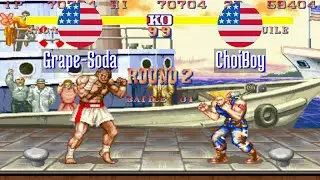 FT5 @sf2hf: Grape-Soda (US) vs ChoiBoy (US) [Street Fighter II Hyper Fighting Fightcade] Feb 2
