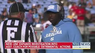 UNC assistant football coach suspended, investigation into 'detrimental actions' continues