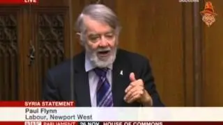 Paul Flynn On A War Between Christians & Muslims