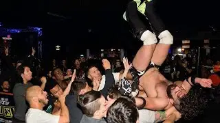 INSANE BRAWL between Anthony Gangone and Ken Broadway - House of Glory Wrestling